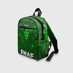 Детский рюкзак FNAF - green gradient по-центру, цвет: 3D-принт — фото 2