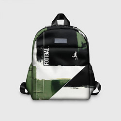 Детский рюкзак Футбол на фоне брызг красок