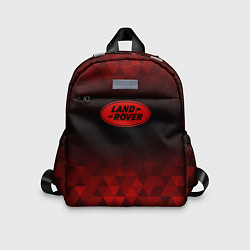 Детский рюкзак Land Rover red poly, цвет: 3D-принт