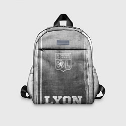 Детский рюкзак Lyon - grey gradient по-центру, цвет: 3D-принт