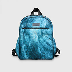 Детский рюкзак Абстракция - blue pressed stone