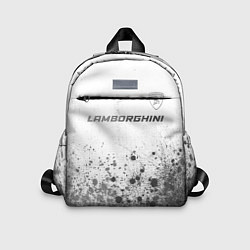 Детский рюкзак Lamborghini - white gradient посередине, цвет: 3D-принт