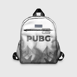 Детский рюкзак PUBG - white gradient посередине, цвет: 3D-принт
