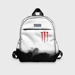 Детский рюкзак Monster energy splash smoke, цвет: 3D-принт
