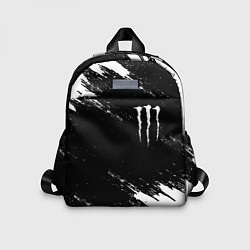 Детский рюкзак Monster energy краски штрихи белые