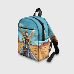 Детский рюкзак Летящий в даль Гомер - Ария, цвет: 3D-принт — фото 2