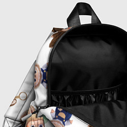 Детский рюкзак Много игрушек лабубу, цвет: 3D-принт — фото 2