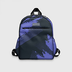 Детский рюкзак Абстрактная текстура в синем