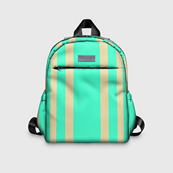 Детский рюкзак Color blue beige stripes