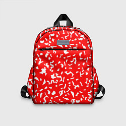 Детский рюкзак Красный яркий камуфляж