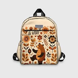 Детский рюкзак Мишка пляшет, цвет: 3D-принт