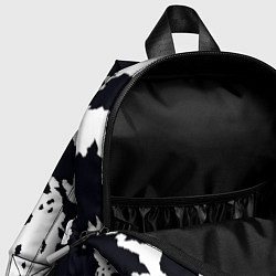 Детский рюкзак Белый питбуль - страха нет, цвет: 3D-принт — фото 2