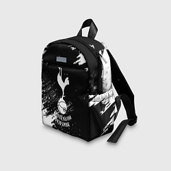 Детский рюкзак Тоттенхэм белые брызги красок, цвет: 3D-принт — фото 2