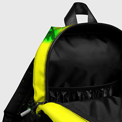 Детский рюкзак Ливерпуль кислотные краски, цвет: 3D-принт — фото 2