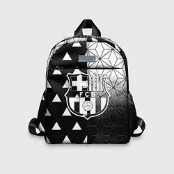 Детский рюкзак Barcelona geometry black, цвет: 3D-принт