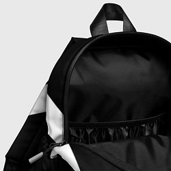 Детский рюкзак Borussia black geometry, цвет: 3D-принт — фото 2