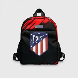Детский рюкзак Атлетико Мадрид красные краски