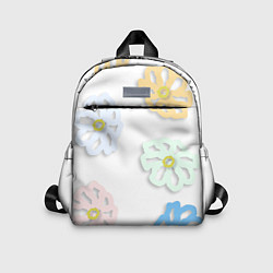 Детский рюкзак Цветочная нежность, цвет: 3D-принт