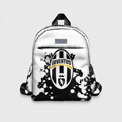 Детский рюкзак Juventus белые краски текстура