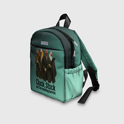 Детский рюкзак Петухи - карты деньги два ствола, цвет: 3D-принт — фото 2