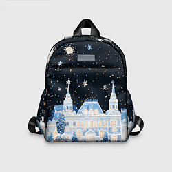 Детский рюкзак Салют в новогодней Москве, цвет: 3D-принт