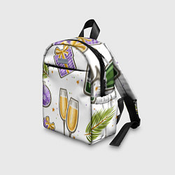 Детский рюкзак Новогодний вайб, цвет: 3D-принт — фото 2