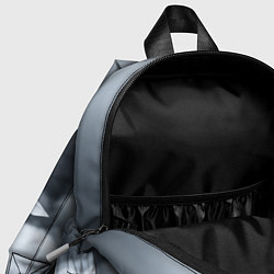 Детский рюкзак Снежинка на черно белое, цвет: 3D-принт — фото 2