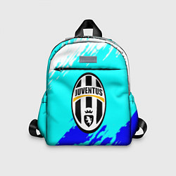Детский рюкзак Ювентус краски штрихи текстура