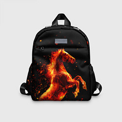 Детский рюкзак Пламенный конь, цвет: 3D-принт