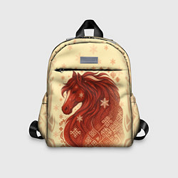 Детский рюкзак Славянский конь, цвет: 3D-принт