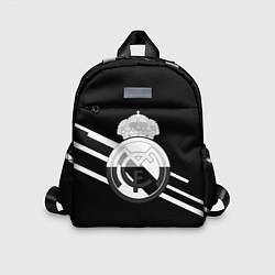 Детский рюкзак Реал Мадрид полосы текстура линии