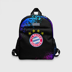 Детский рюкзак Бавария Мюнхен краски неон градиент