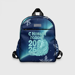 Детский рюкзак С новым годом 2026 - лошадь