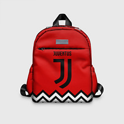 Детский рюкзак Ювентус полосы спорт, цвет: 3D-принт