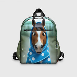 Детский рюкзак Конь в полотенце