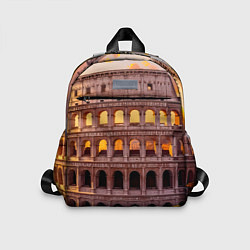 Детский рюкзак Колизей в лучах заката, цвет: 3D-принт