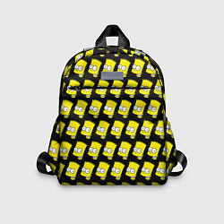 Детский рюкзак Барт Симпсон: узор, цвет: 3D-принт
