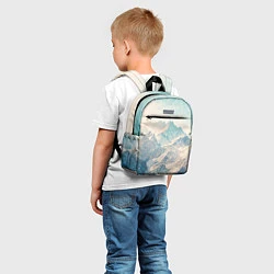 Детский рюкзак Горы, цвет: 3D-принт — фото 2