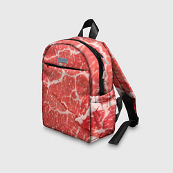 Детский рюкзак Кусок мяса, цвет: 3D-принт — фото 2
