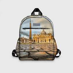 Детский рюкзак Площадь святого Петра, цвет: 3D-принт