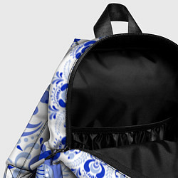 Детский рюкзак Гжель 2, цвет: 3D-принт — фото 2