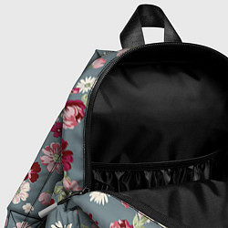 Детский рюкзак Цветочки, цвет: 3D-принт — фото 2