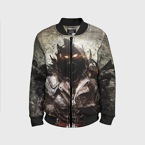 Детский бомбер Disturbed: Madness / 3D-Черный – фото 1