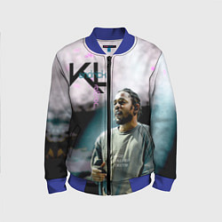 Бомбер детский KL: Kendrick Lamar, цвет: 3D-синий