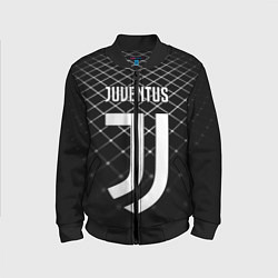 Бомбер детский FC Juventus: Black Lines, цвет: 3D-черный