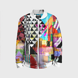Детский бомбер RGB Geometry