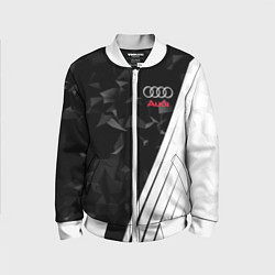 Детский бомбер Audi: Black Poly