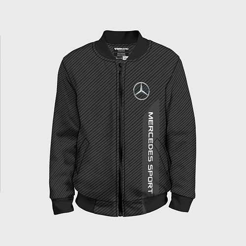 Детский бомбер Mercedes AMG: Sport Line / 3D-Черный – фото 1