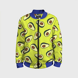 Детский бомбер Стиль авокадо