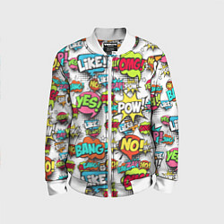 Детский бомбер Pop art Fashion